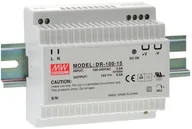 Zasilacze i transformatory - Mean Well Zasilacz LED DR 100W 24V/DC DR-100-24 - miniaturka - grafika 1