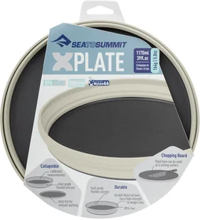 Sea To Summit Silikonowy składany talerz X-Plate - sand AXPLATE/SA/UNI - Kuchnia turystyczne i akcesoria - miniaturka - grafika 2
