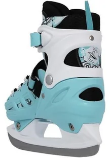 Nils EXTREME NH10905 4w1 MIĘTOWE ROZM. M(35-38) ŁYŻWOROLKI Z WYM. PŁOZĄ HOKEJOWĄ EXTREME 16-25-027 - Rolki - miniaturka - grafika 6