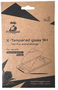 FROGGIEX Szkło hartowane FROGGIEX FX-NSO-TG-9H do Nintendo Switch OLED FX-NSO-TG-9H - Akcesoria do Nintendo - miniaturka - grafika 2