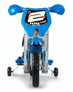 Feber FEBER Motocykl Cross Pojazd na Akumulator RIDER 6V dla Dzieci + Kask 12224 - Pojazdy elektryczne dla dzieci - miniaturka - grafika 5