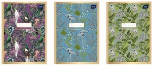 Zeszyt A4/80 kratka Metallic Gold 5szt) - Zeszyty szkolne - miniaturka - grafika 2