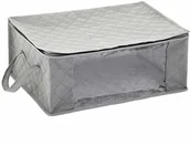 Pudła i pojemniki do przechowywania - AmazonBasics składane torby do przechowywania z dużym okienkiem i uchwytami do noszenia, kostki z zamkiem błyskawicznym, 3 sztuki - miniaturka - grafika 1