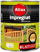 Farby i impregnaty do drewna - Altax Impregnat do drewna 6 lat bia$15y 0 75 l - miniaturka - grafika 1