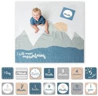 Koce i narzuty dla dzieci - Lulujo Zestaw Kocyk + Karty Move Mountains - miniaturka - grafika 1