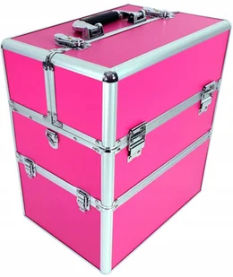 Kuferek kosmetyczny z kratą na lakiery krokodyl - Kosmetyczki, organizery i kuferki - miniaturka - grafika 9