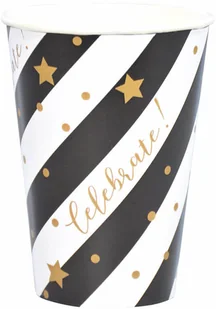 ARPEX Kubeczki papierowe "Celebrate" 200 ml 8 szt DC2428 - Naczynia i sztućce jednorazowe - miniaturka - grafika 2