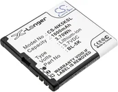 Baterie do telefonów - Cameron Sino Nokia N85 BL-5K 1000mAh 3.70Wh Li-Ion 3.7V - miniaturka - grafika 1