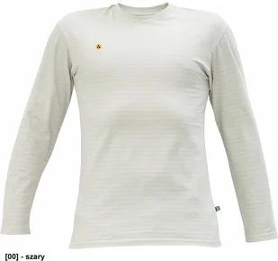 Cerva NOYO ESD LS - T-SHIRT Z DŁUGIM RĘKAWEM, 4 KOLORY - XS-3XL 03040136 - Odzież robocza Cerva NOYO ESD LS - T-SHIRT Z DŁUGIM RĘKAWEM, 4 KOLORY - XS-3XL 03040136 - Odzież robocza - miniaturka - grafika 1