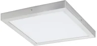Lampy sufitowe - Eglo 97265 - LED Plafon FUEVA 1 1xLED/25W/230V srebrny kanciasty - miniaturka - grafika 1