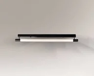 Oprawy, klosze i abażury - Shilo łazienkowa oprawa sufitowa Ibara T5 czarna IP54 8090 - miniaturka - grafika 1