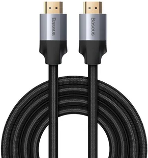 Baseus Kabel przewód HDMI - HDMI 4K60Hz FULL HD 3M | czarny CAKSX-D0G - Kable - miniaturka - grafika 4