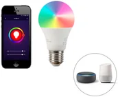 Żarówki LED - LUEDD Inteligentny zestaw 3 lamp LED E27 RGBW A60 9W 800 lm 2200-4000K - miniaturka - grafika 1