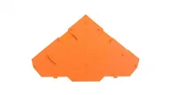 Rozdzielnie elektryczne - wago Ścianka końcowa / wewnętrzna pomarańczowa 280-321 /25szt./ 280-321 - miniaturka - grafika 1