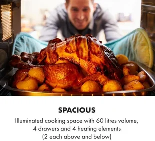 Klarstein OV6-Masterchef60-BK - Mini piekarniki - miniaturka - grafika 4