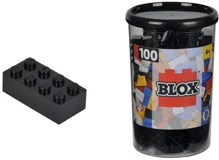 Simba Blox Klocki w pojemniku czarne S4118916 - Klocki - miniaturka - grafika 2