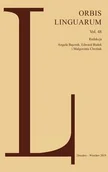 Czasopisma - Orbis Linguarum vol.48 - miniaturka - grafika 1