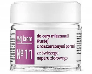 Fitomed Mój Krem nr 11 cera tłusta i mieszana z rozszerzonymi porami 50ml - Kremy do twarzy Fitomed Mój Krem nr 11 cera tłusta i mieszana z rozszerzonymi porami 50ml - Kremy do twarzy - miniaturka - grafika 3