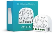 Systemy inteligentnych domów - Aeotec Aeotec Dual Nano Switch AEOEZW140 - miniaturka - grafika 1