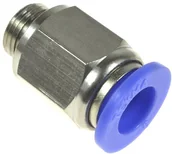 Akcesoria pneumatyczne - TEKMA Złączka Wtykowa Prosta Na Wąż 6Mm Gwint 1/8"" (5902730113836) - miniaturka - grafika 1