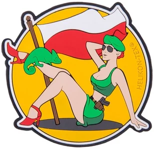 Helikon Naszywka Polish Girl PVC Yellow (OD-PGL-RB-26) OD-PGL-RB-26 - Odzież taktyczna i umundurowanie - miniaturka - grafika 2