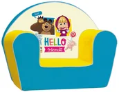 Fotele i pufy dla dzieci - Bino Fotel Masza i Niedźwiedź, 42 x 52,5 x 32,7 cm - miniaturka - grafika 1