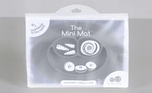 EZPZ EZPZ Talerzyk 2w1 Mini Mat DGMMG005 - Miseczki i talerzyki dla dzieci - miniaturka - grafika 6