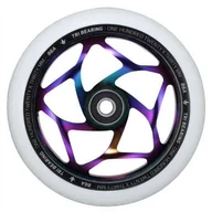 Akcesoria do skatingu - Blunt envy Tri Bearing 120mm x 30mm kółko do hulajnogi wyczynowej Oil Slick White 9269 - miniaturka - grafika 1
