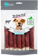 Przysmaki dla psów - Dokas Dokas Rurki do żucia, wołowina, 190 g + Dokas Rurki do żucia, pierś z kurczaka, 190 g gratis!  - Wołowna + Pierś z indyka, 2 x 190 g i zwrot GRATI - miniaturka - grafika 1