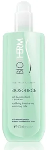 Biotherm Biosource, mleczko do demakijażu cera normalna i mieszana, 400 ml - Mleczka do demakijażu - miniaturka - grafika 2