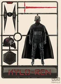 Wyposażenie pokoiku dziecięcego - Obraz Komar Star Wars Toy Kylo WB181 WB181 - miniaturka - grafika 1