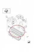Części i akcesoria do maszyn rolniczych - NEW HOLLAND CASE ROLKA ROZDRABNIACZA SIECZKARNI CNH 84429119 - 84004141 84429119 - miniaturka - grafika 1
