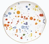 Talerze - Nuova Cer Easy life r2s PORCELANOWY TALERZ - COLOUR SPLASH (1582 SPL1) 19 cm 1582 SPL1 - miniaturka - grafika 1