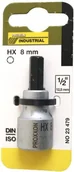 Klucze i nasadki - Proxxon 23479 z łbem walcowym z gniazdem sześciokątnym 8 MM, 55 MM, 1/2 cala 23479 - miniaturka - grafika 1