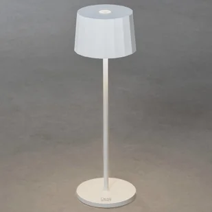 Konstsmide Lampa stołowa LED Positano zewnętrzna, biała - Lampy ogrodowe - miniaturka - grafika 4