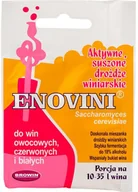 Domowy wyrób alkoholu - Browin Drożdże winiarskie aktywne - suszone Enovin 7g, marki dreno - miniaturka - grafika 1