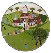 Talerze - Villeroy & Boch Design Naif Charm & Breakfast Talerz na ciasto średnica: 30 cm (14-8630-2250) - miniaturka - grafika 1