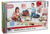 Little Tikes klocki Waffle Blocks - Steam Train - Klocki - miniaturka - grafika 2