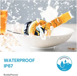 Inne ONANOFF BuddyPhones Wave Robot 55780-U Biało-Niebieskie - Słuchawki - miniaturka - grafika 4