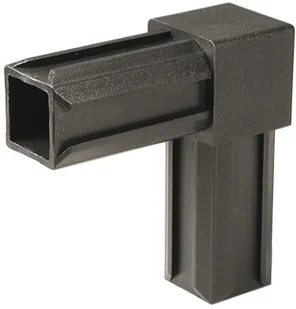 Gah Alberts GAH Alberts Łącznik XD do profili czarny kątowy - Listwy i profile - miniaturka - grafika 2
