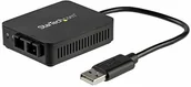 Przełączniki KVM - StarTech com com konwerter optyczny USB na światłowodowy - 100BASE-FX SC - MM - Windows Mac Linux - adapter USB na Ethernet - adapter sieciowy USB (US100A20FXSC) US100A20FXSC - miniaturka - grafika 1
