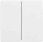 Wyłączniki światła i elektryczne - Merten System M 432519 przycisk włącznika, biały z połyskiem 432519 - miniaturka - grafika 1