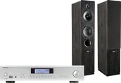 Zestawy stereo - Rotel A14 MkII srebrny) + Tesi 561 czarny) - miniaturka - grafika 1