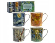 Kubki - Komplet 4 Kubki porcelana Van Gogh pudełko Prezent - miniaturka - grafika 1