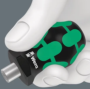 WERA komplet końcówek 1/4" i rękojeść Stubby z uchwytem magnetycznym, 19szt. Kraftform Kompakt Stubby 1, 2go, Wera [05057471001] 05057471001 - Bity - miniaturka - grafika 5