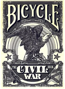 Bicycle The Civil War Deck Blue - Zestawy do pokera - miniaturka - grafika 2
