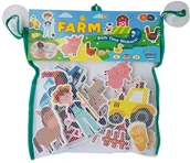 Zabawki do kąpieli - Buddy Toys Barney Naklejki do kąpieli farma BAB146 - miniaturka - grafika 1