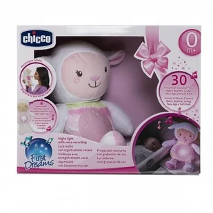 Chicco OWIECZKA Z NOCNĄ LAMPKĄ RÓŻOWA 74365 CH74365 - Maskotki i pluszaki - miniaturka - grafika 8