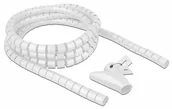 Kanały kablowe - Delock 18840 ochrona kabla Kabel ochrony do podłogi Biały, Kabel przewód - miniaturka - grafika 1