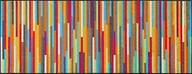 Wycieraczki - Wash&Dry Mikado Stripes nadająca się do prania wycieraczka Wash + dry, kolorowy, 75x190x0.7 cm 062349 - miniaturka - grafika 1